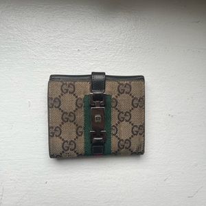 Gucci mono web wallet